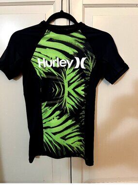 Hurley Womens Graphic Shirt Sleeve rash guard